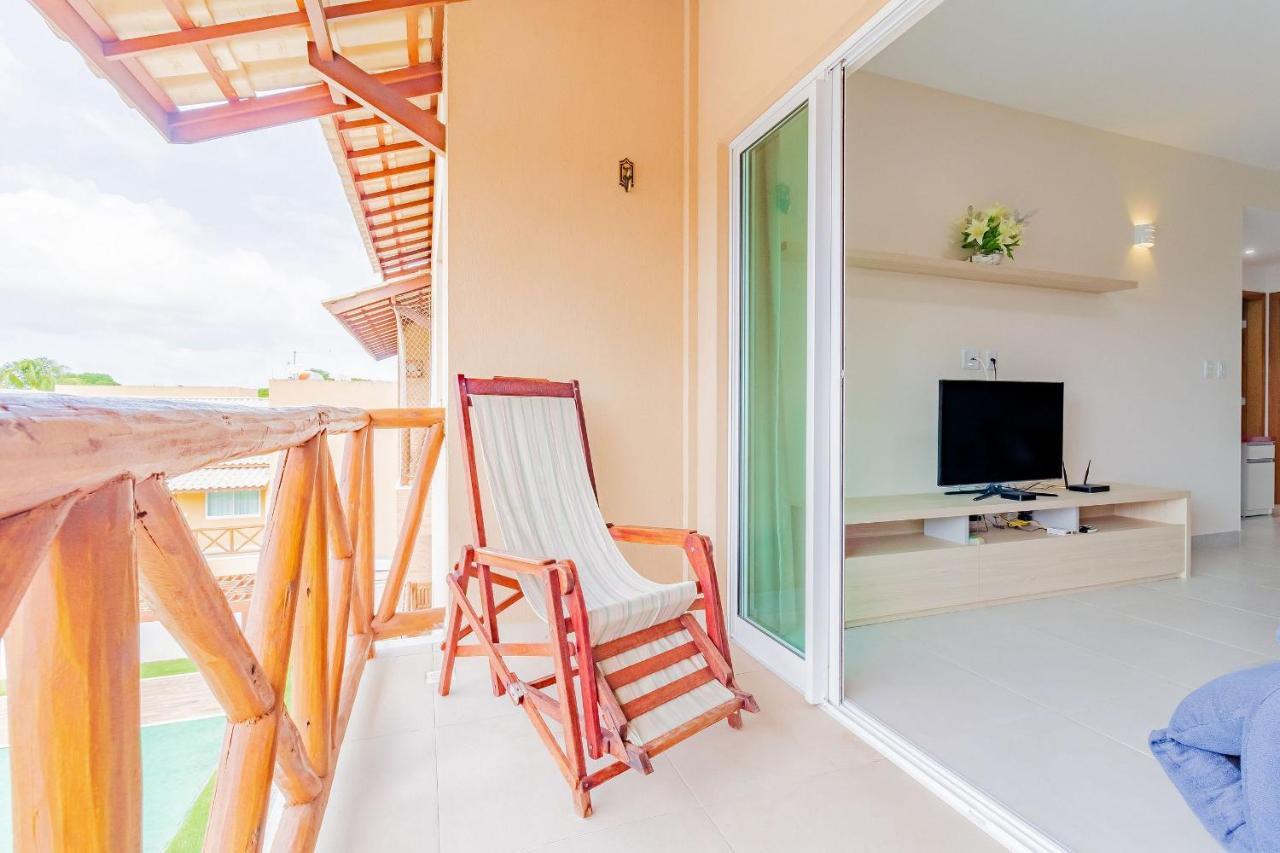 Gb67 Otimo Apartamento 2 Suites - Guarajuba Buitenkant foto